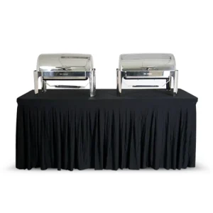 buffet-table-black-skirt-cover-rental-in-dubai