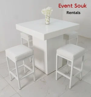 melanie-cocktail-square-table-rental-with-white-bar-stool