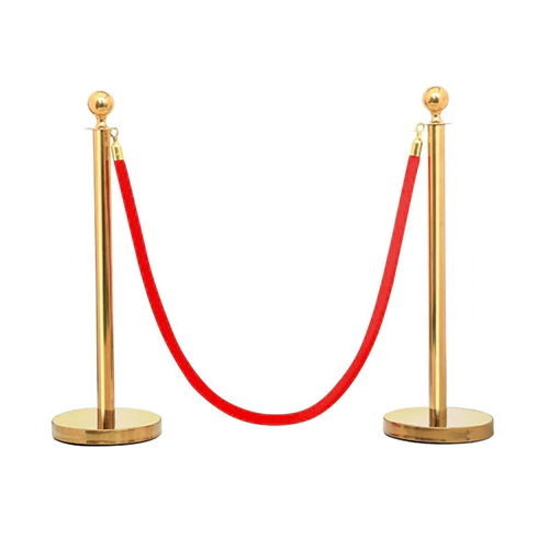 gold-stanchion-with-red-rop-for-rent gold-stanchion-with-red-rop-for-rent