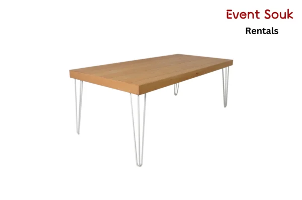 isadora-rectangle-wooden-dining-table-rental-white-legs