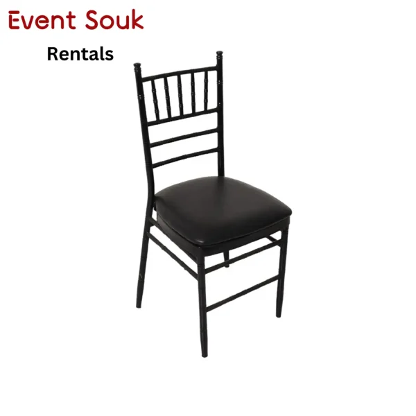 black-chivari-chair-rental