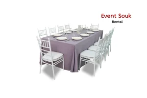 carla-rectangular-grey-table-chivari-silver-cahirs-rental