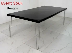 isadora-black-silver-legs-rectangle-wooden-dining-table-rental